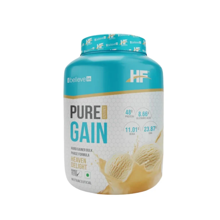 Health Farm HF Series Pure Gain Mass Gainer/Weight Gainer 3kg Heaven Delight