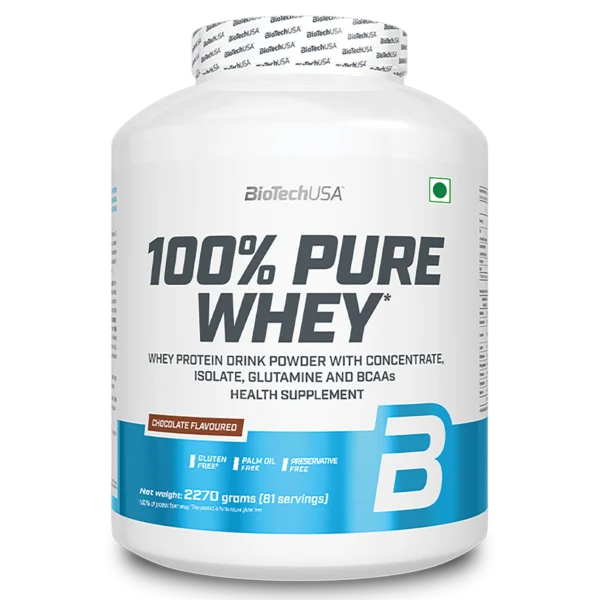 BioTechUSA 100% Pure Whey Protein 2.27 kg Chocolate