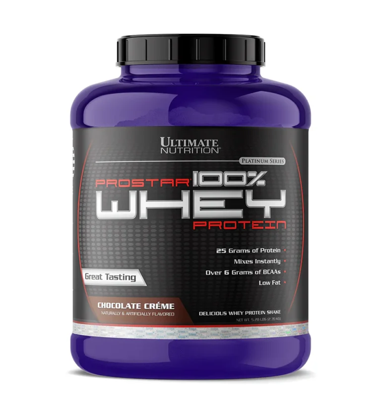 Ultimate Nutrition Prostar 100% Whey Protein 2.39kg (5.28lbs) Chocolate Creme