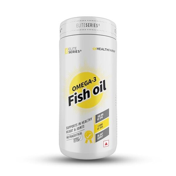 HealthFarm Elite Series Omega-3 Fish Oil 60 Softgel Capsules