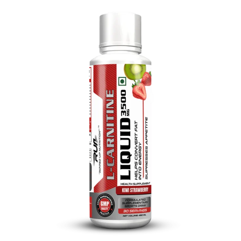 Ripped Up Nutrition Liquid L-Carnitine 3500 Fat Burner 450ml Kiwi Strawberry