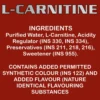 Ripped Up Nutrition Liquid L-Carnitine 3500 Fat Burner 450ml Kiwi Strawberry