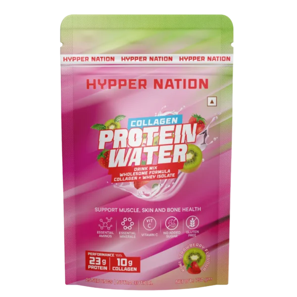 Hypper Nation Collagen Protein Water 750g Kiwi Strawberry