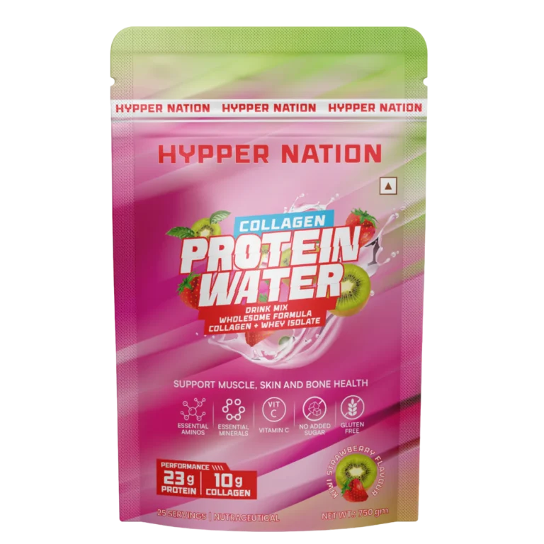 Hypper Nation Collagen Protein Water 750g Kiwi Strawberry