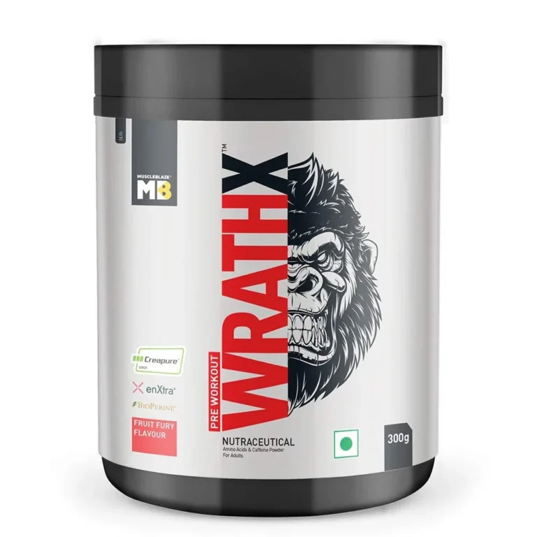 MuscleBlaze Pre Workout WrathX 300g Fruit Fury