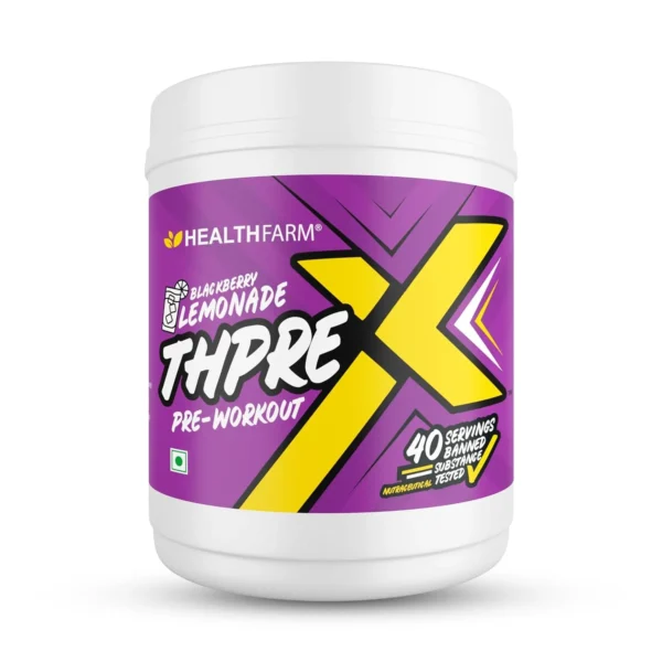 HealthFarm ThPreX Pre-Workout 500g Blackberry Lemonade