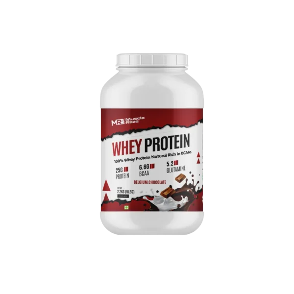 Muscle Raze Whey Protein 2.2kg Belgium Chocolate