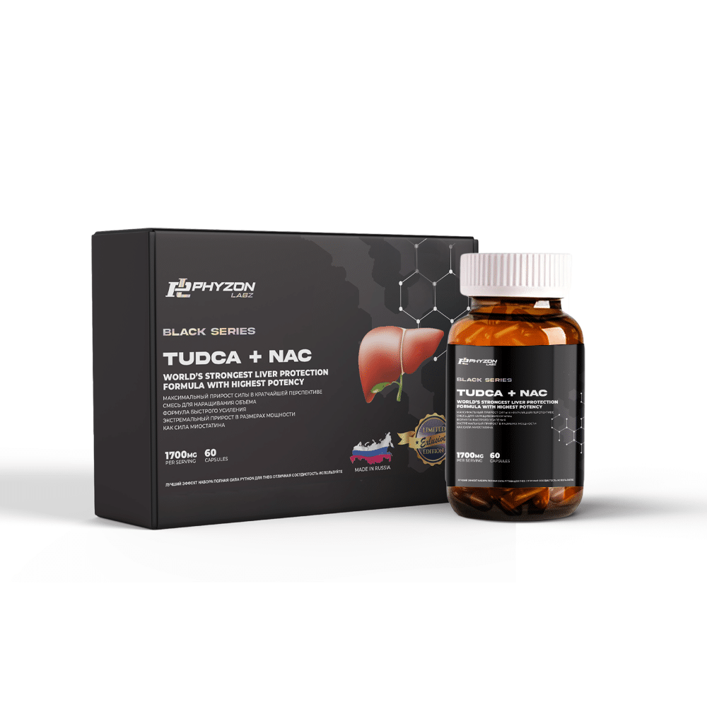 682887a17c1d1_tudca-1.png Phyzon Labz TUDCA 800mg + NAC 900mg – Advanced Liver Support Formula - Image 1